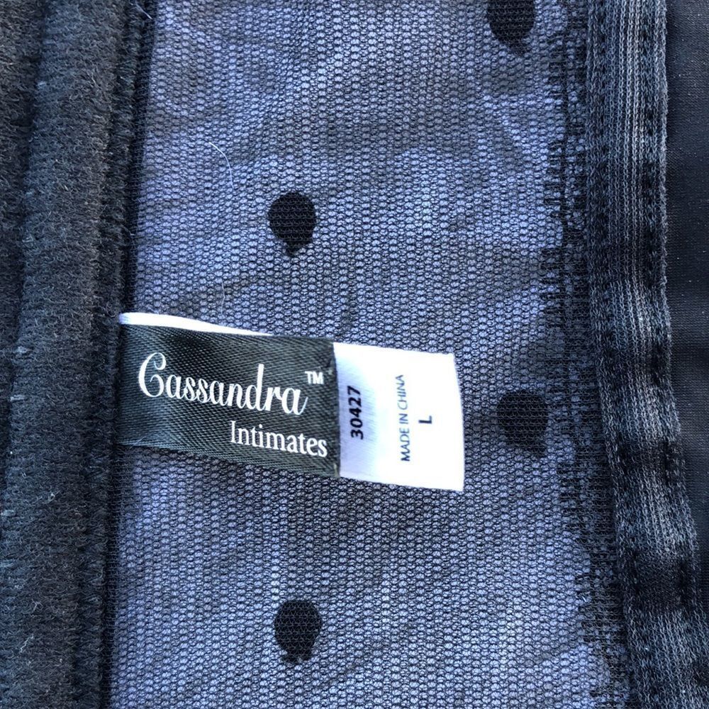 Cassandra Intimates💫large💫black  - Picture 7 of 10